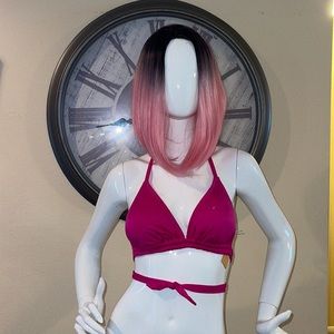 Kona Sol pink ‎ bikini top size M